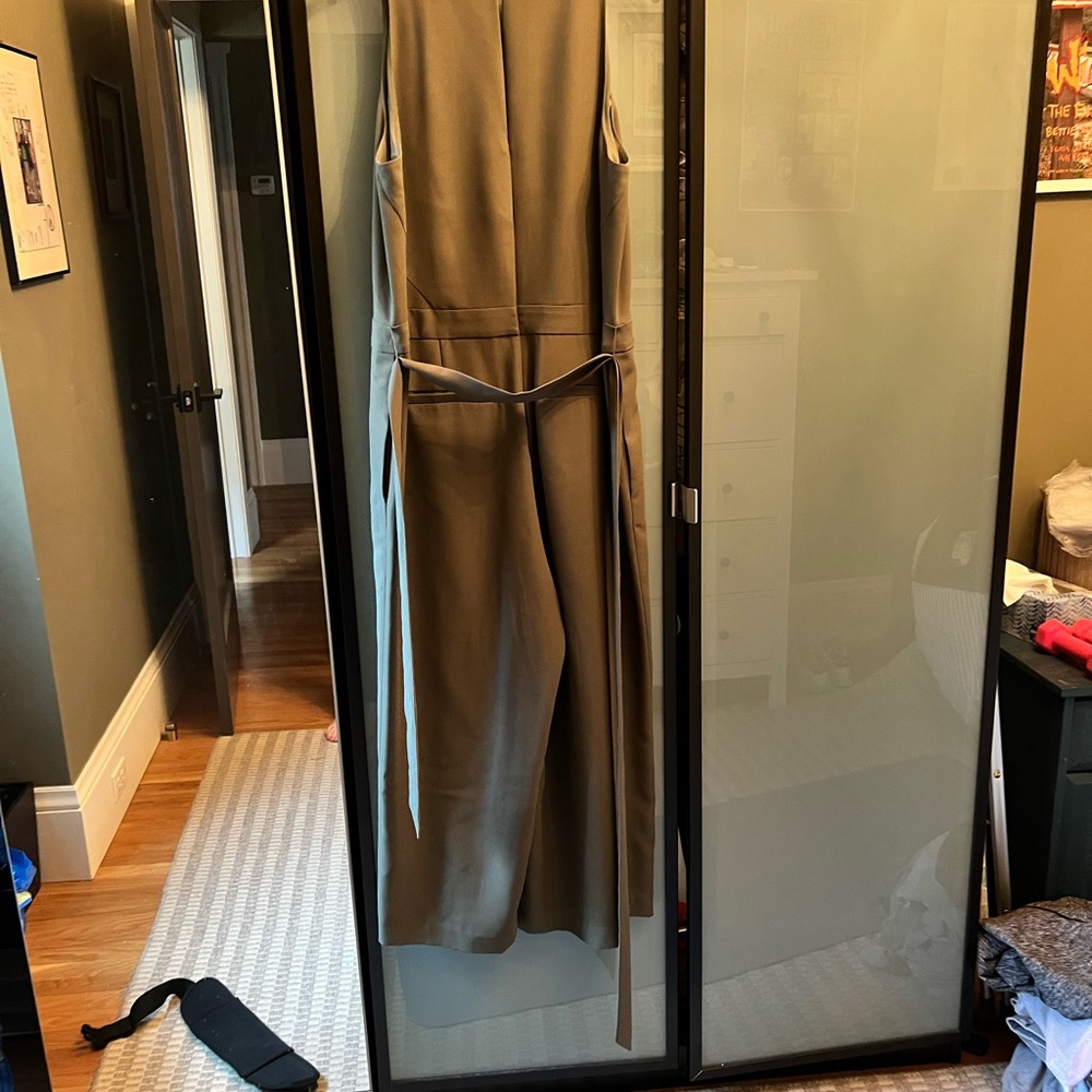 Banana Republic - Olive Wide Leg Jumpsuit
